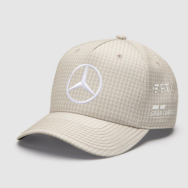 Mercedes Amg Petronas Lewis Hamilton Driver Cap Natural