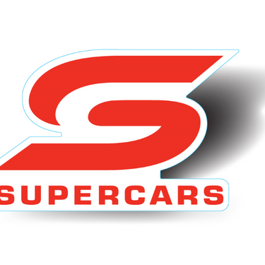 Supercars Series Logo Sticker 30cm